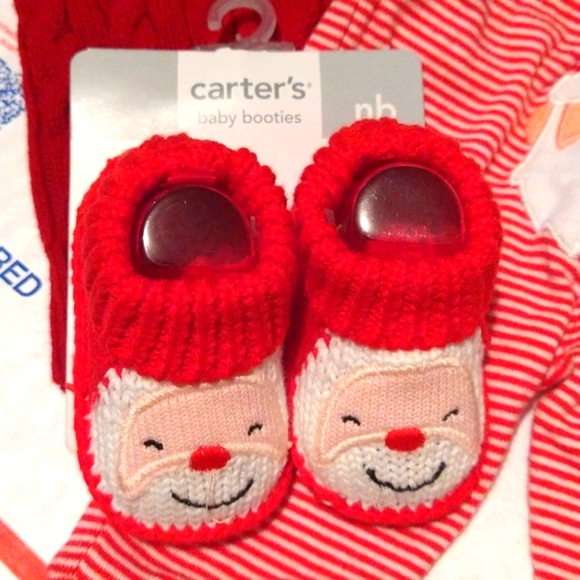 Cat & Jack NB Christmas 3pc Set - Picture 7 of 8